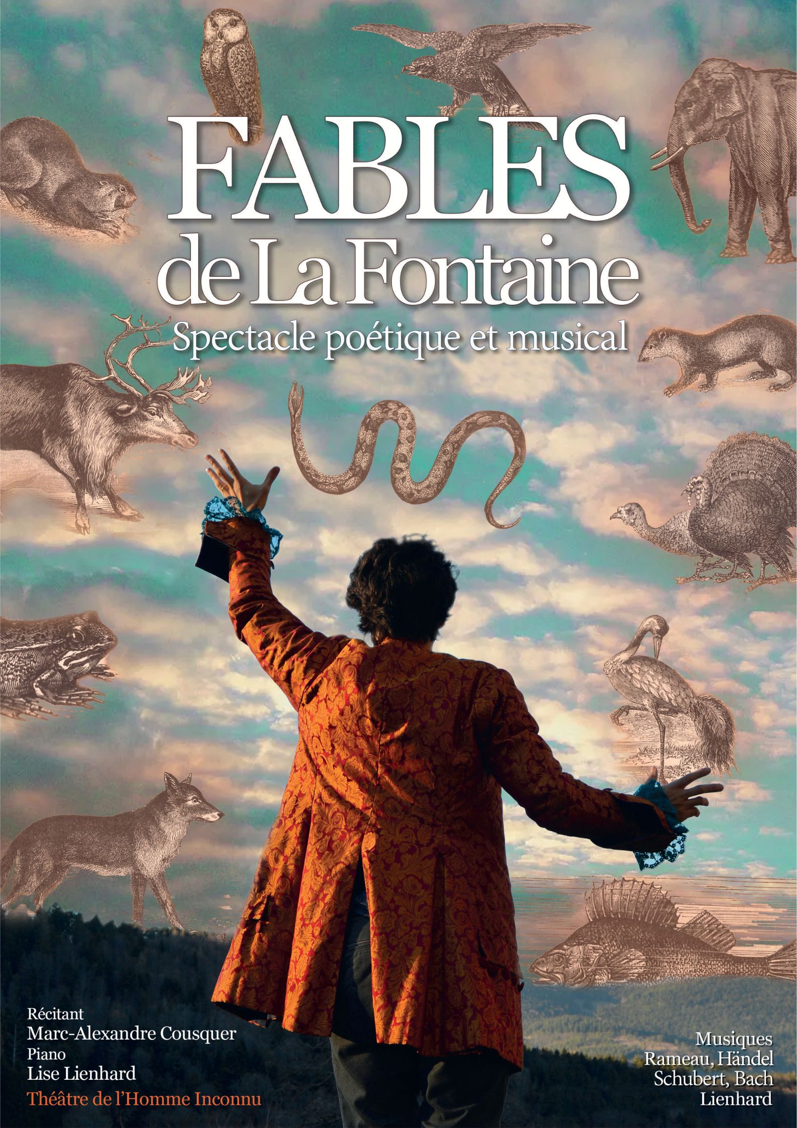 Affiche — Die Fabeln von La Fontaine